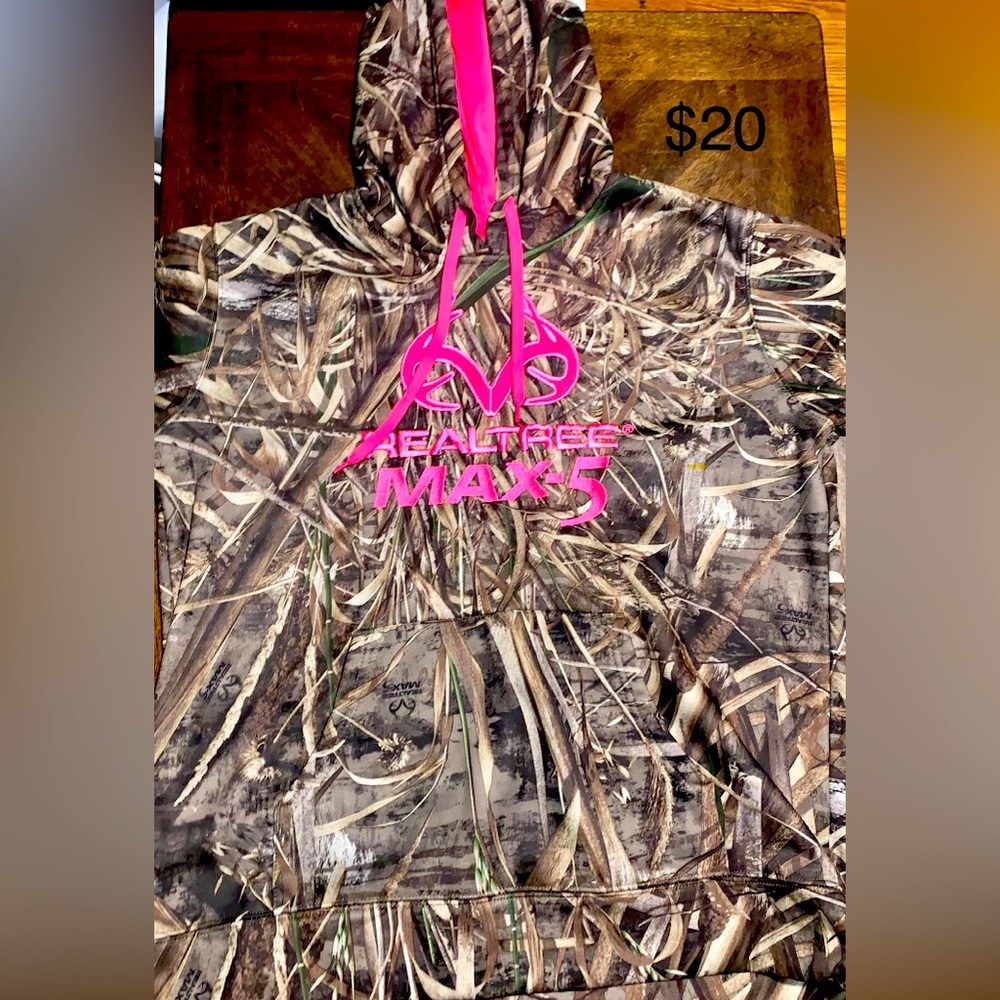 Realtree Camouflage & Hot Pink Hoodie
